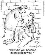 woman beggar city street interest wine cartoon 1126